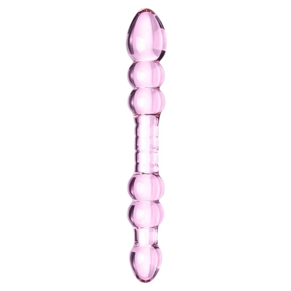 стимулятор стеклянный arno 072, розовый в Воронеже