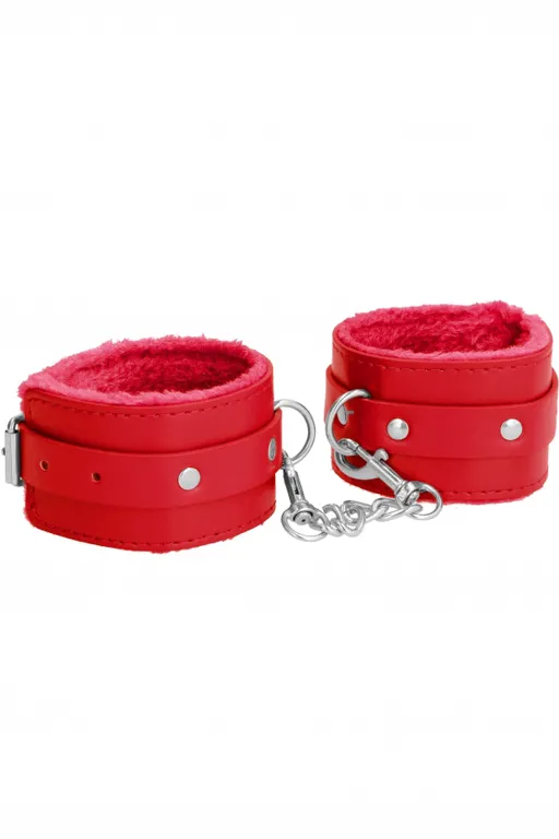 наручники (оковы, фиксаторы) plush leather hand cuffs в Воронеже
