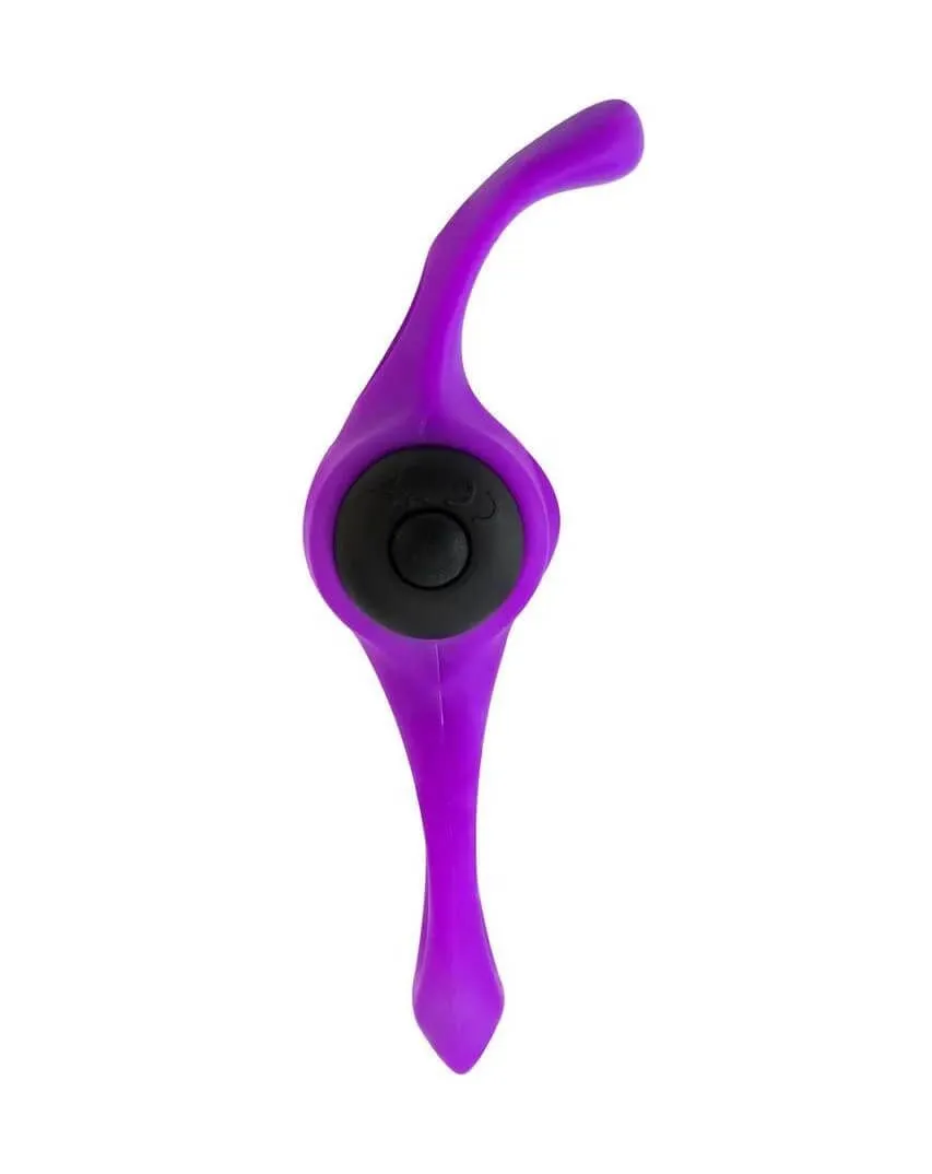 виброкольцо adrien lastic lingus max fun 3, фиолетовое в Воронеже