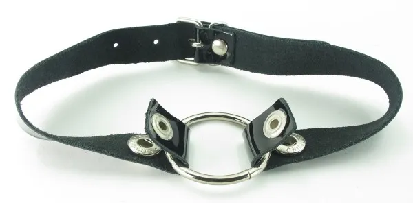 кляп кольцо с лаковым ремешком 60008ars в Воронеже