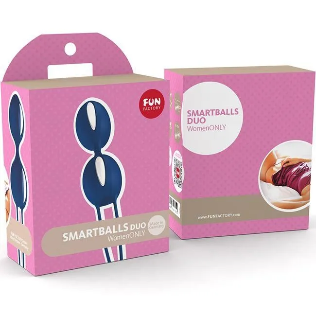 вагинальные шарики fun factory smartballs duo, синие в Воронеже