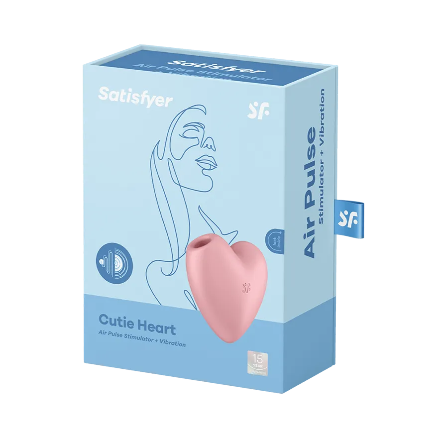 вакуумный массажер satisfyer cutie heart light red 037264sa в Воронеже