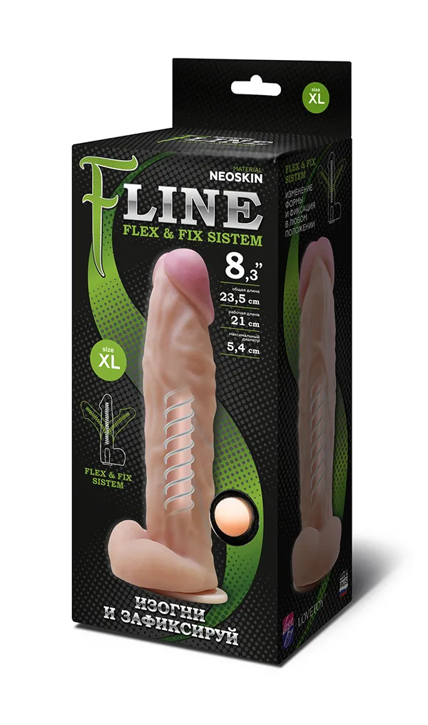 фаллоимитатор неоскин на присоске "f" line 585603ru в Воронеже