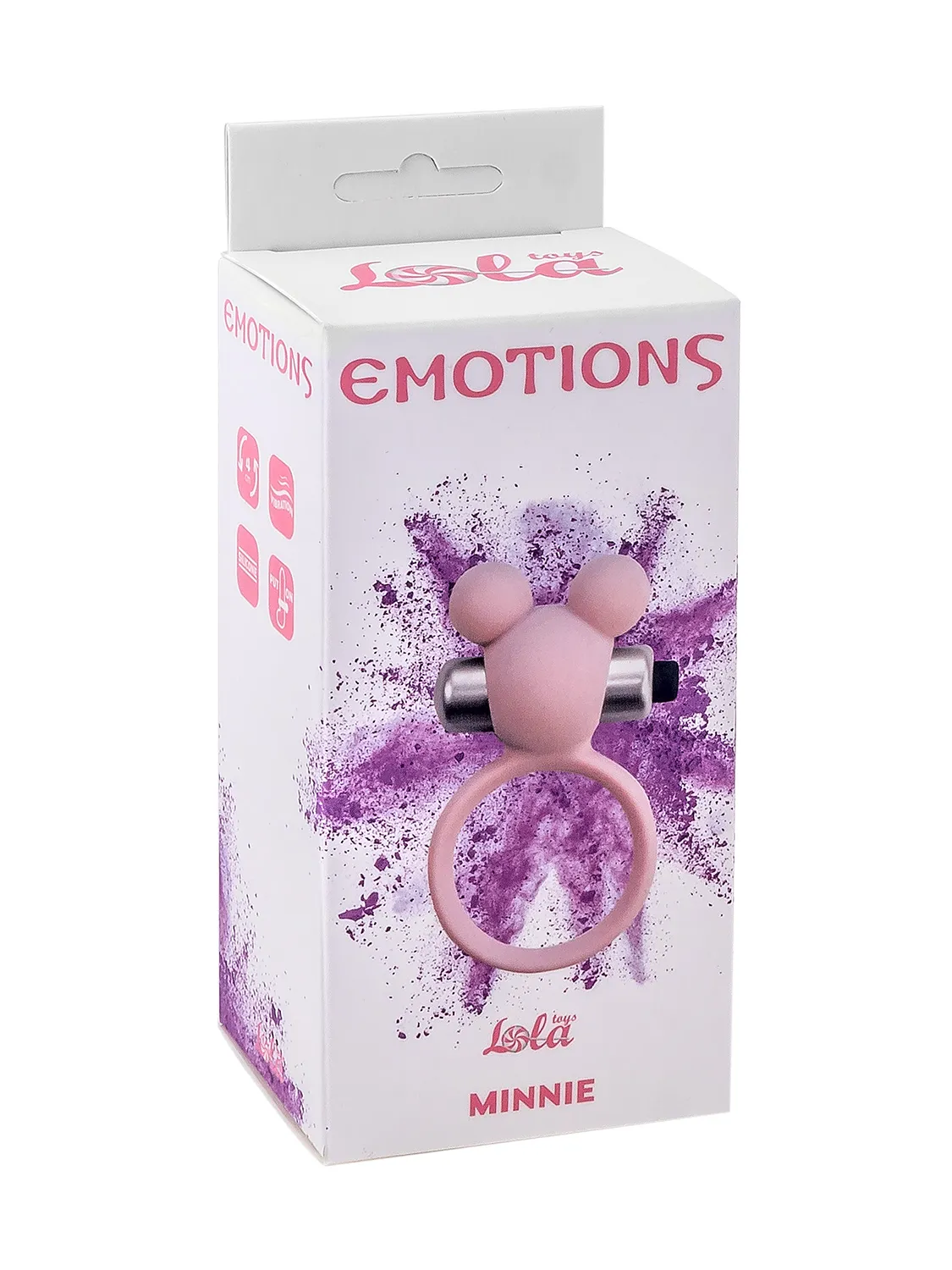 эрекционное виброколечко emotions minnie light pink 4005-02lola в Воронеже