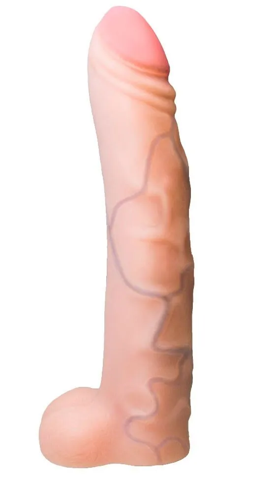 насадка на страпон lovetoy real standard 6.7 inch flex&fix, телесная в Воронеже