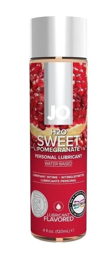 Лубрикант съедобный System Jo H20 Sweet Pomegranate Гранат, 120 мл