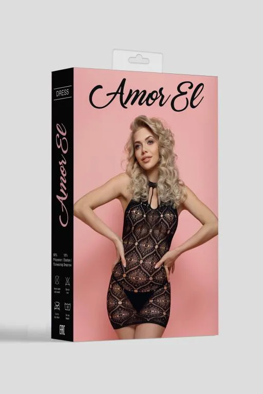 Эротическое ажурное мини-платье xl в Воронеже