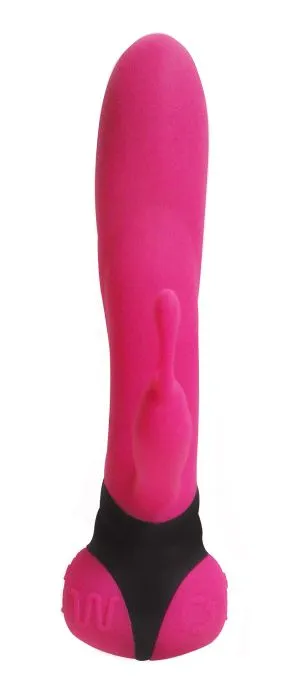 вибратор adrien lastic bonnie & clyde с пультом lrs, розовый в Воронеже