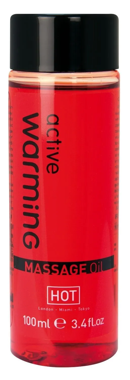 масло массажное hot production massage oil active warming, 100 мл в Воронеже