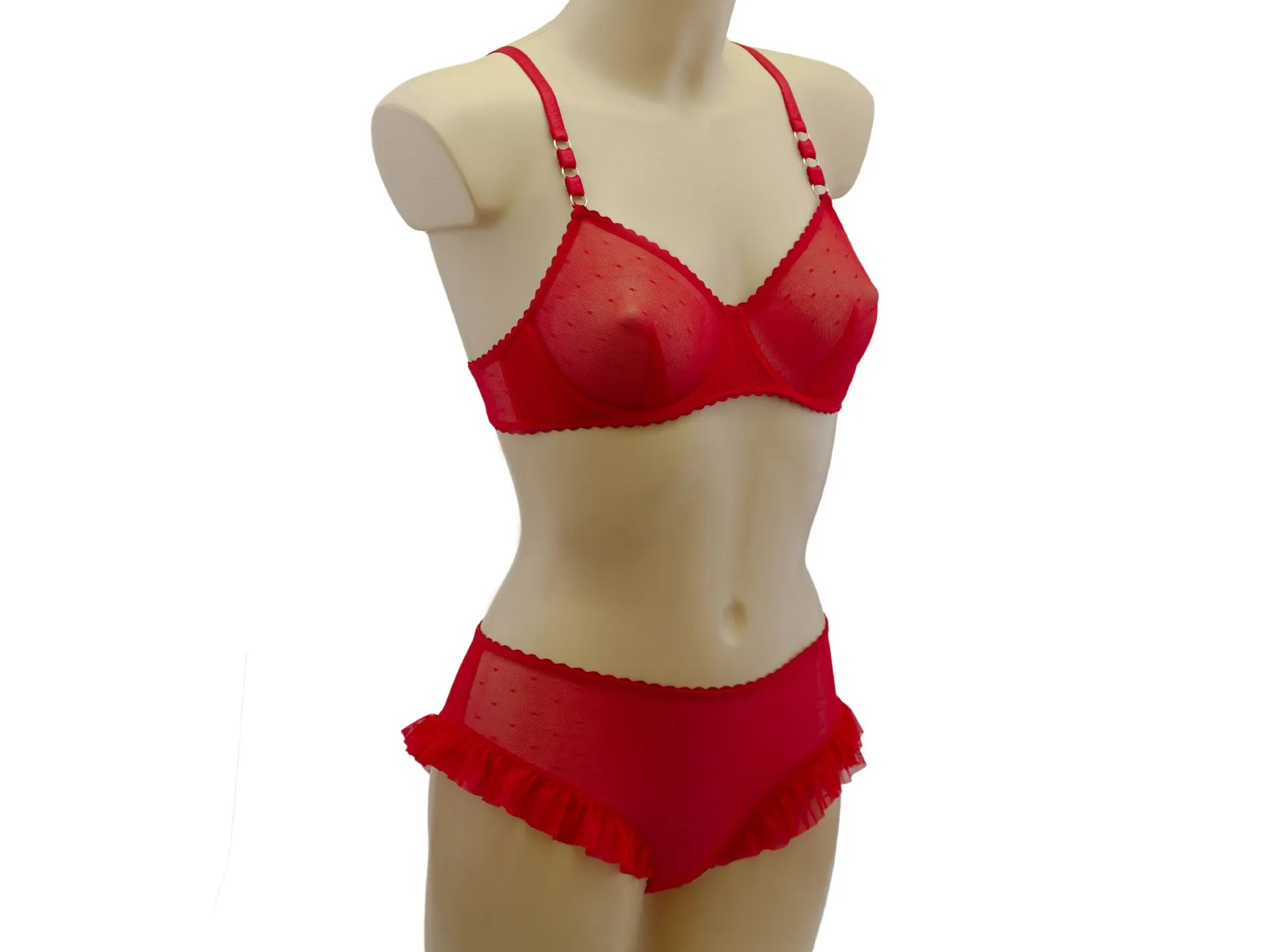 Эротическое комплект sunner, красный в Воронеже