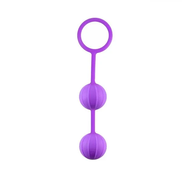 Шарики вагинальные Lovetoy Kegel Ball, фиолетовые
