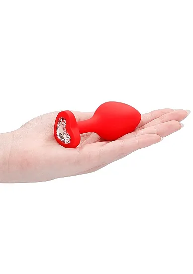 анальная пробка large ribbed diamond heart plug в Воронеже