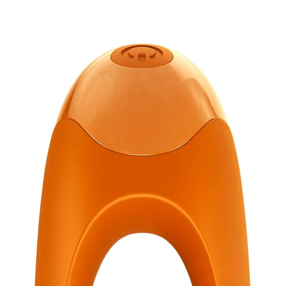 мини-вибратор на палец satisfyer candy cane, оранжевый в Воронеже