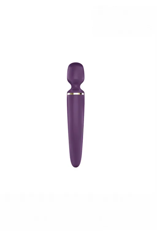 универсальный вибромассажер satisfyer wand-er woman (purple/gold) в Воронеже