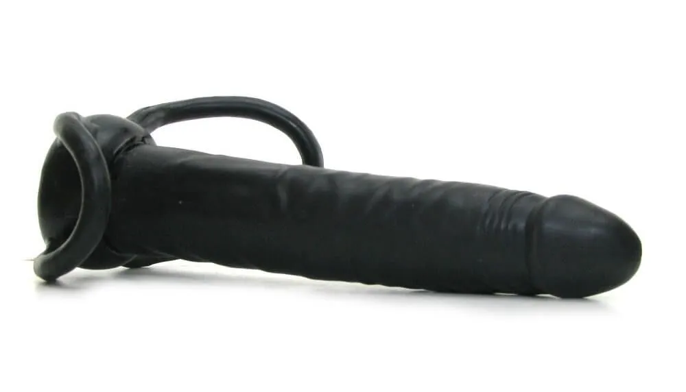 анальная насадка pipedream double trouble, чёрный в Воронеже