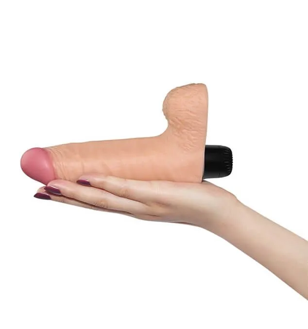 вибратор с мошонкой lovetoy real feel realistic, телесный в Воронеже