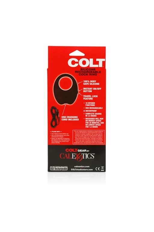 перезарежаемое эрекционное кольцо с вибрацией silicone rechargeable cock ring colt в Воронеже