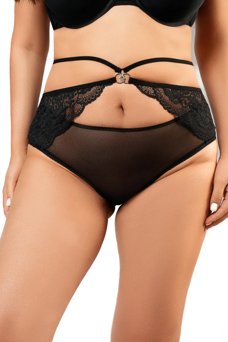 Эротическое черные трусики в размере queen-size в Воронеже