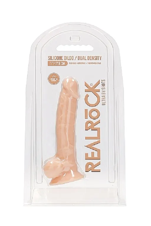 фаллоимитатор silicone dildo with balls - 17,8 см. в Воронеже