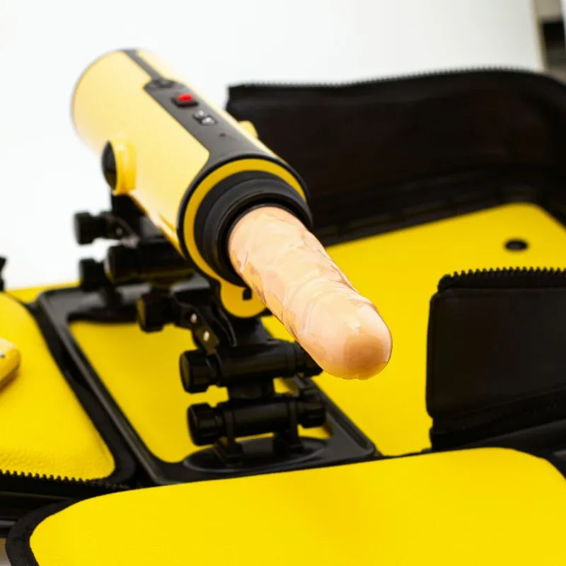 секс-машина в сумке pinkrabbit 310-x5, желтая в Воронеже