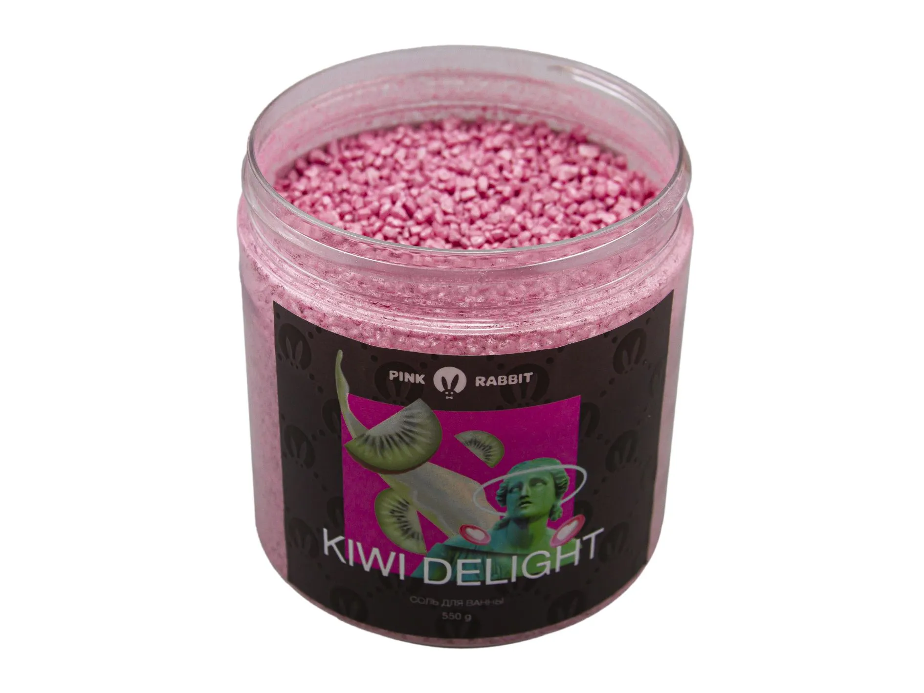 соль для ванны pinkrabbit kiwi delight, 550 г в Воронеже