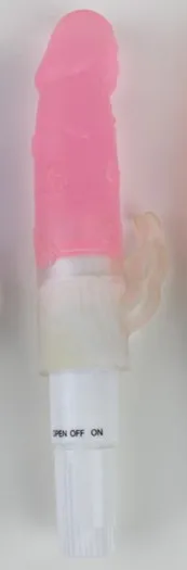мини вибростимулятор с усиком розовый  47013-mm в Воронеже