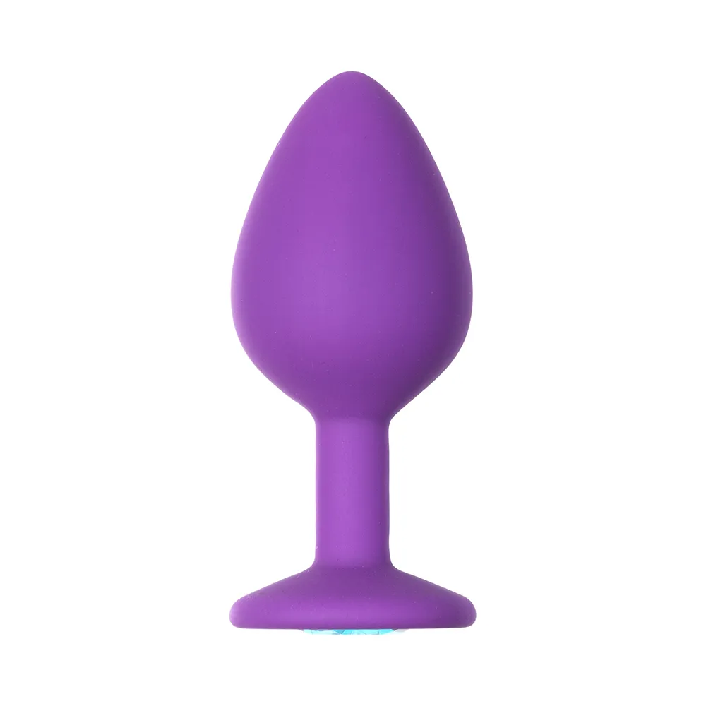 анальная пробка emotions cutie medium purple light blue crystal 4012-05lola в Воронеже