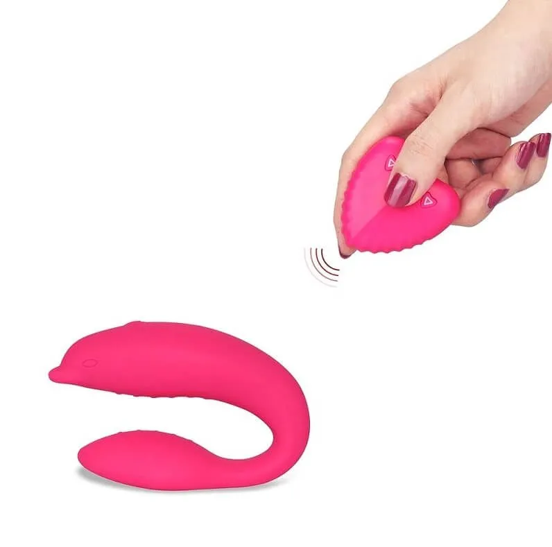 вибратор для пар lovetoy toyz4partner с пультом, розовый в Воронеже