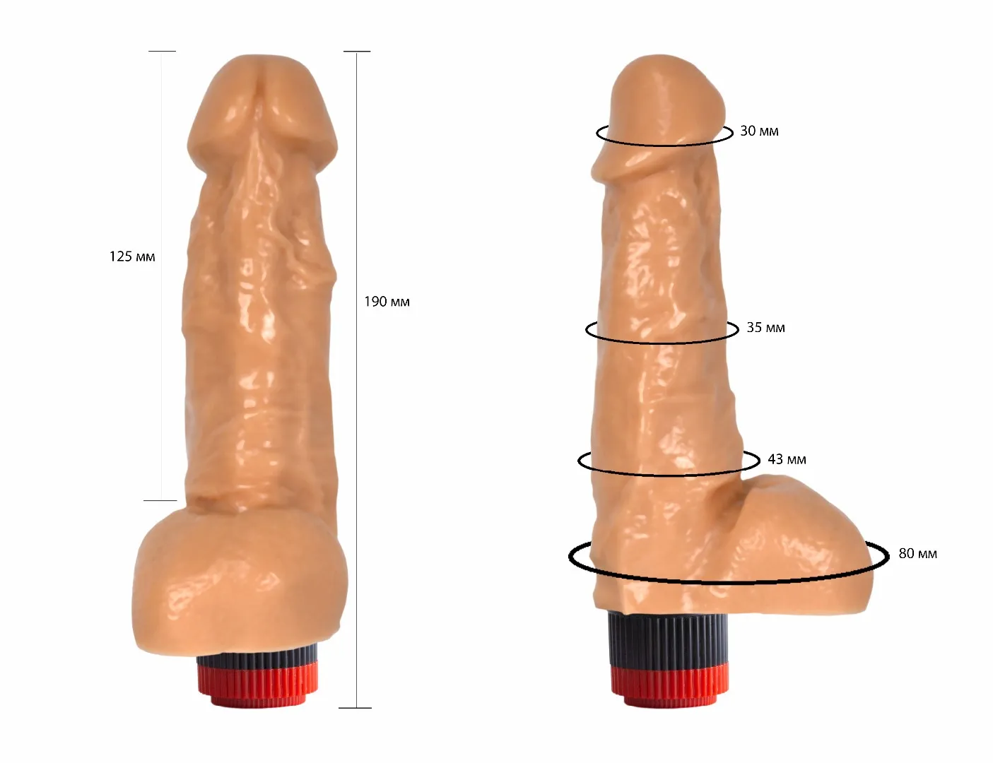 вибратор гелевый 111200ru в Воронеже