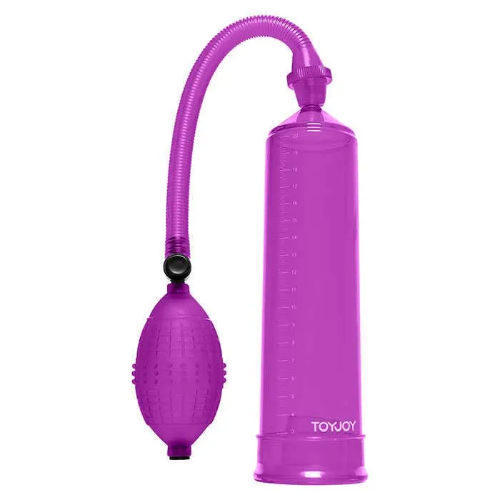 помпа вакуумная toy joy power pump purple, фиолетовая в Воронеже