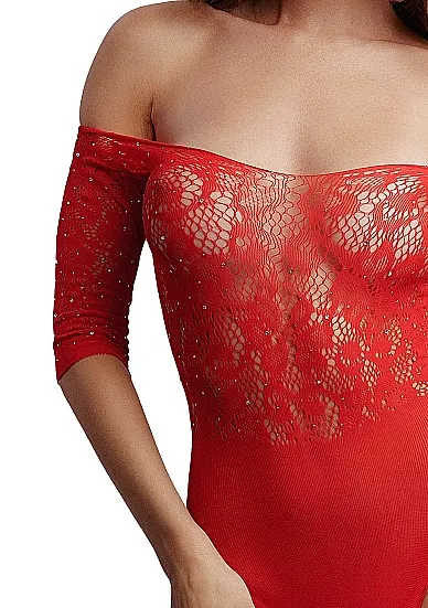 Эротическое боди со стразами crotchless rhinestone teddy в Воронеже