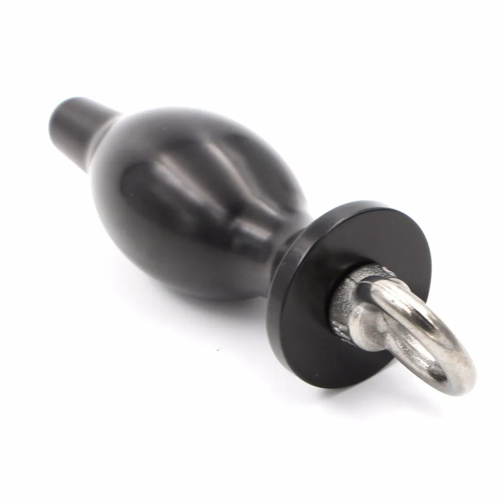 пробка металл черная с кольцом 10,4х4,5см 47418-3mm в Воронеже