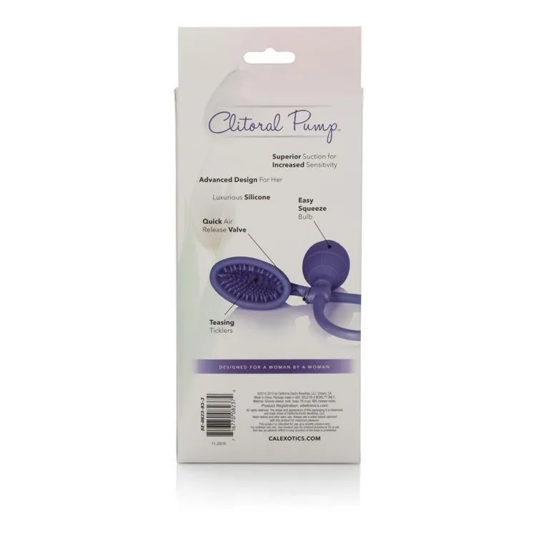 помпа california exotic novelties silicone pump, фиолетовая в Воронеже