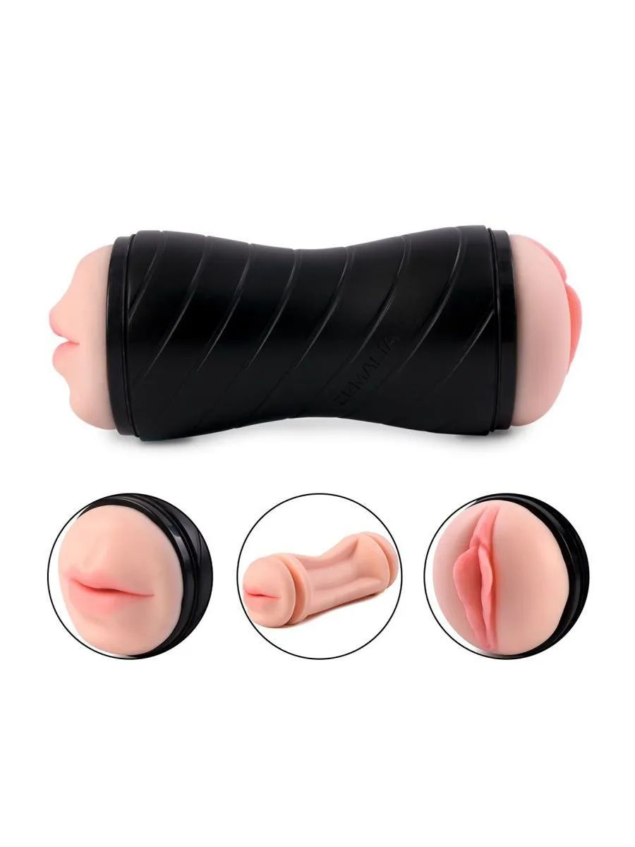 двухсторонний мастурбатор svakom zemalia gina (вагина и ротик в тубе) в Воронеже