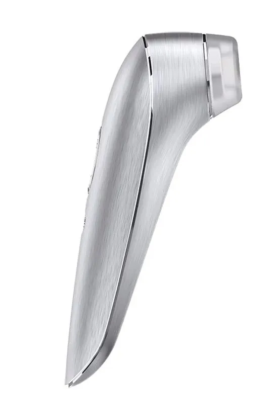 вибро-вакуумно-волновой стимулятор satisfyer high fashion, серебристый в Воронеже