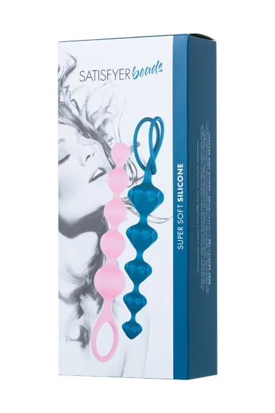 набор из 2 цепочек satisfyer beads colored 000862sa в Воронеже