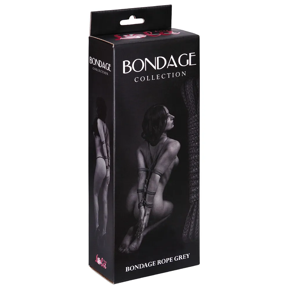 веревка bondage collection grey 9м 1040-03lola в Воронеже