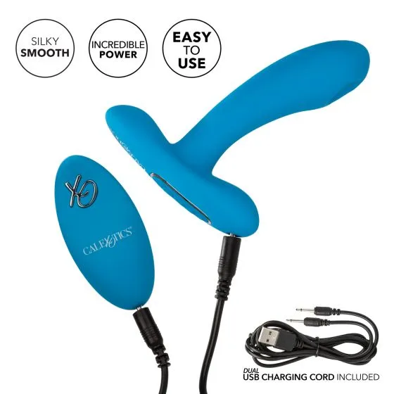 массажер простаты с управлением при помощи пульта silicone remote pulsing pleaser в Воронеже