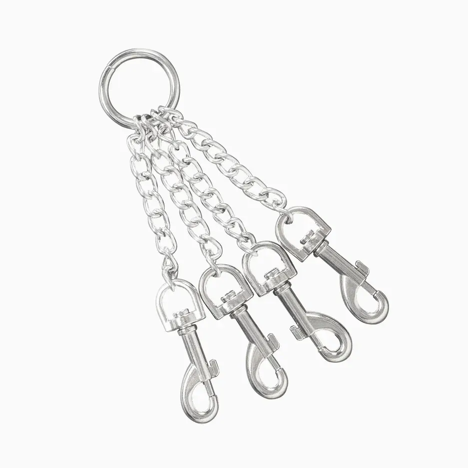 крест из цепи, с карабинами, 25 см в Воронеже