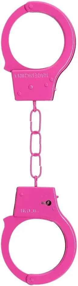 наручники металлические beginner's handcuffs, розовые в Воронеже