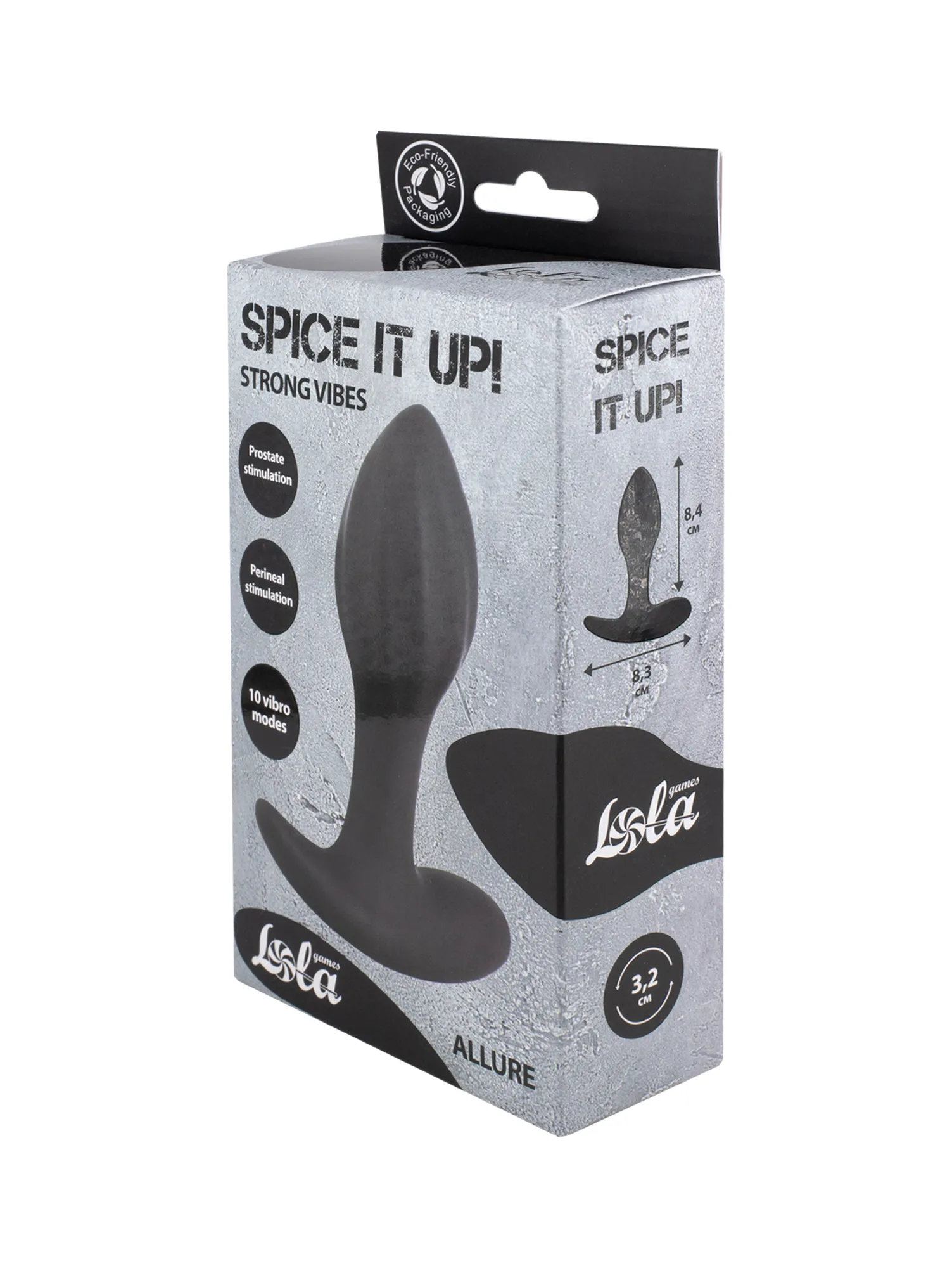 перезаряжаемая анальная пробка spice it up allure 8019-01lola в Воронеже