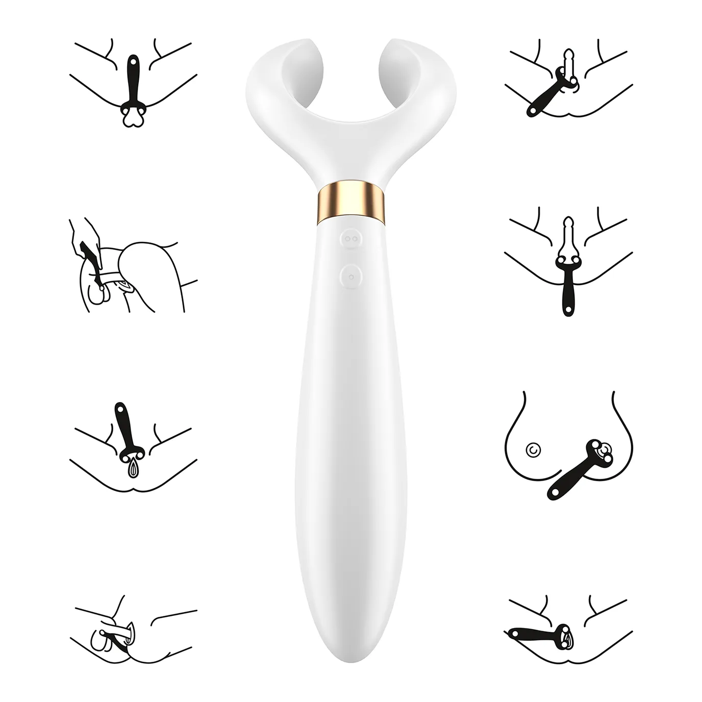 вибромассажер для пары satisfyer endless fun white 001043sa в Воронеже