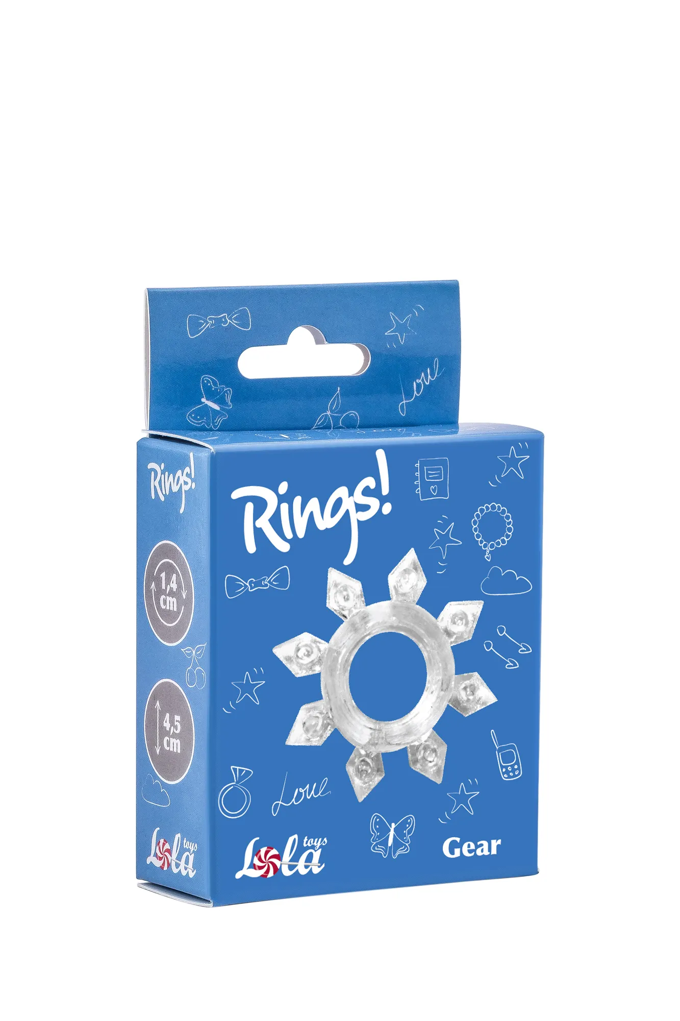 эрекционное кольцо rings gear white 0112-20lola в Воронеже