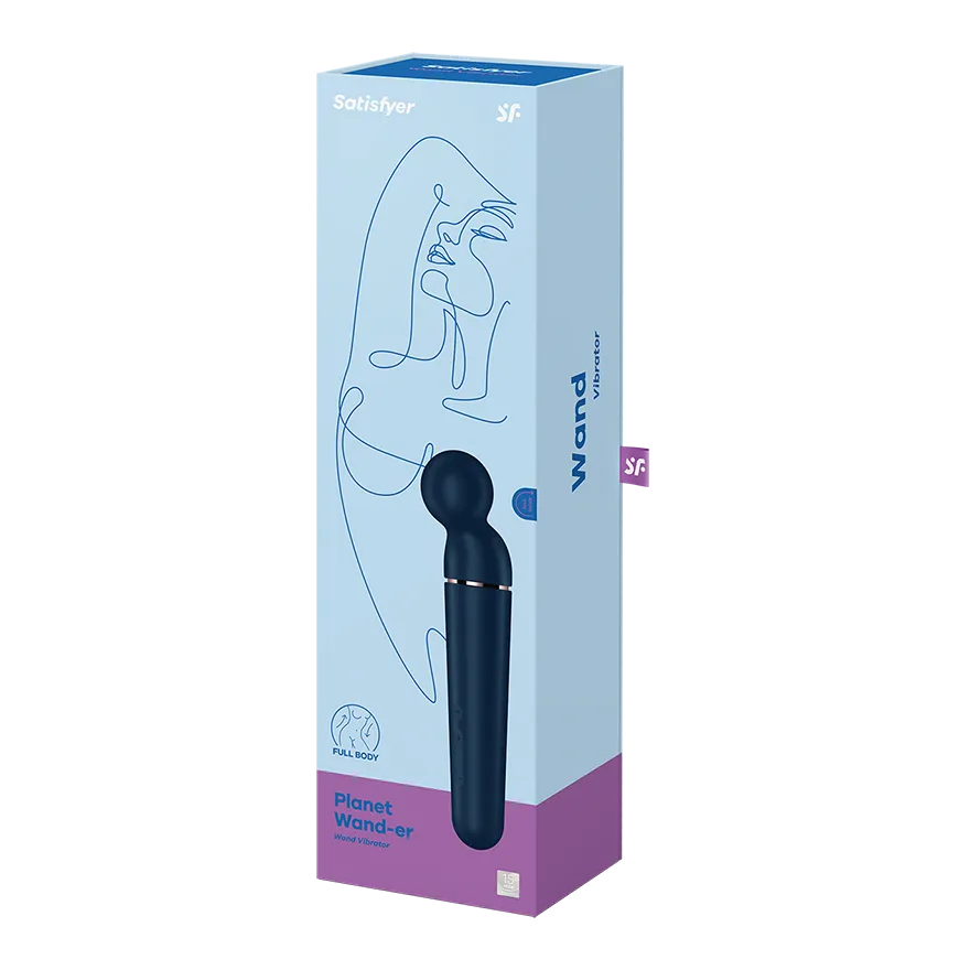 вибромассажер satisfyer planet wand-er blue + rosegold 018560sa в Воронеже