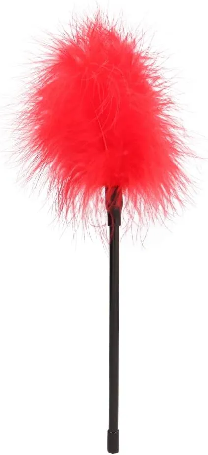 Перьевая кисточка щекоталка