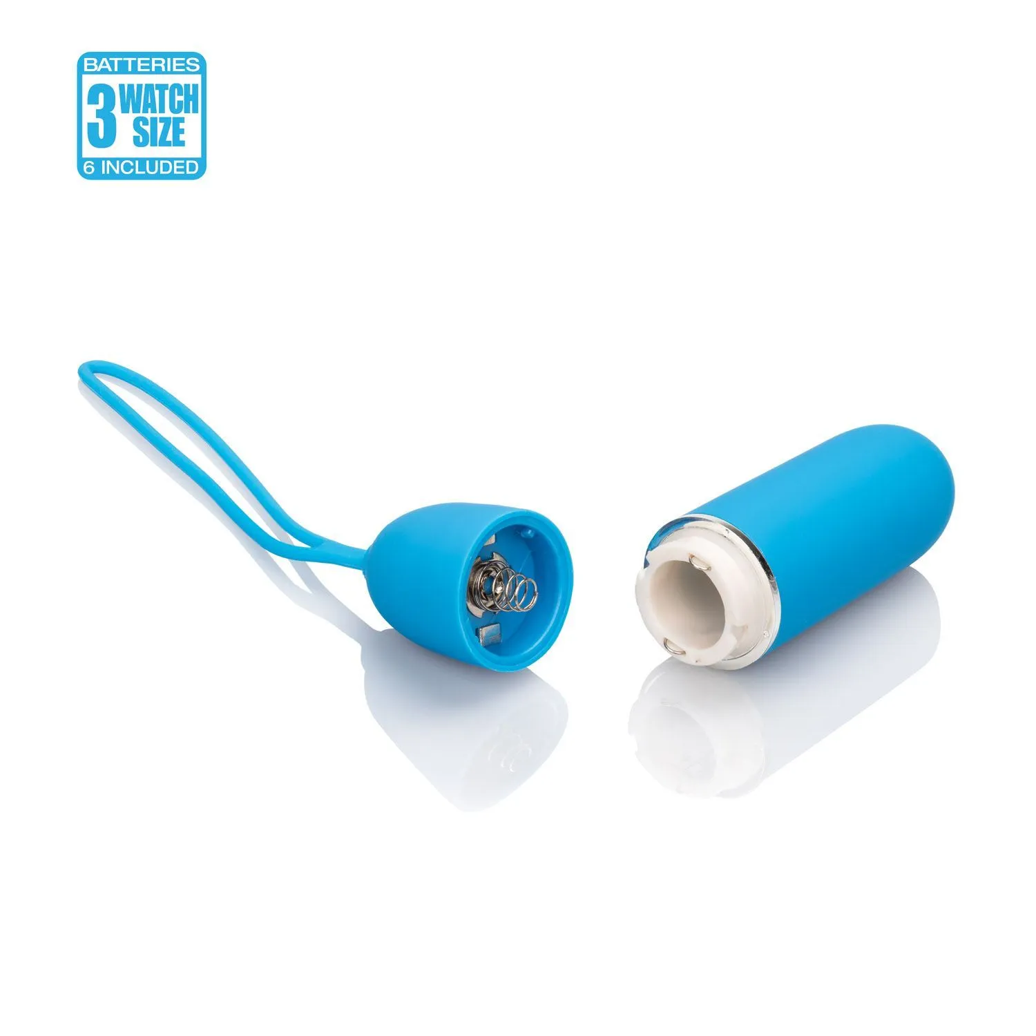 вибропуля california exotic novelties posh 7-function lover's remote, голубая в Воронеже