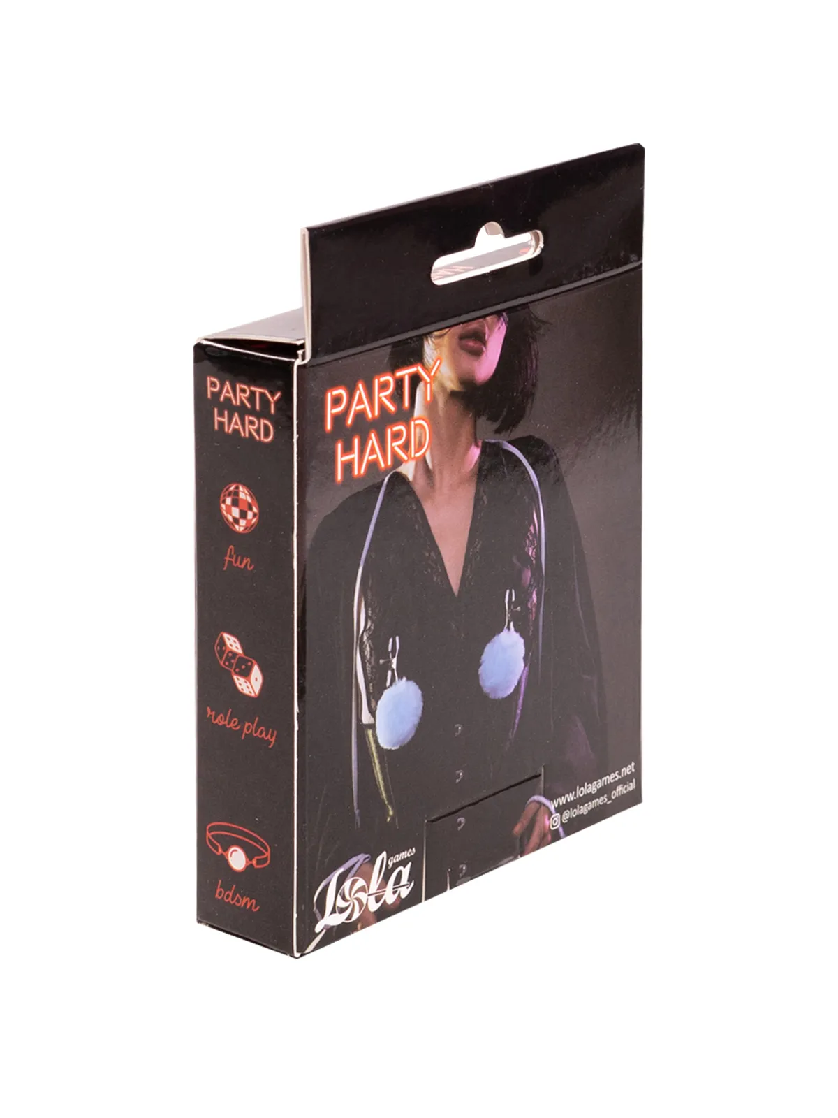 зажимы на cоски party hard angelic blue 1140-04lola в Воронеже