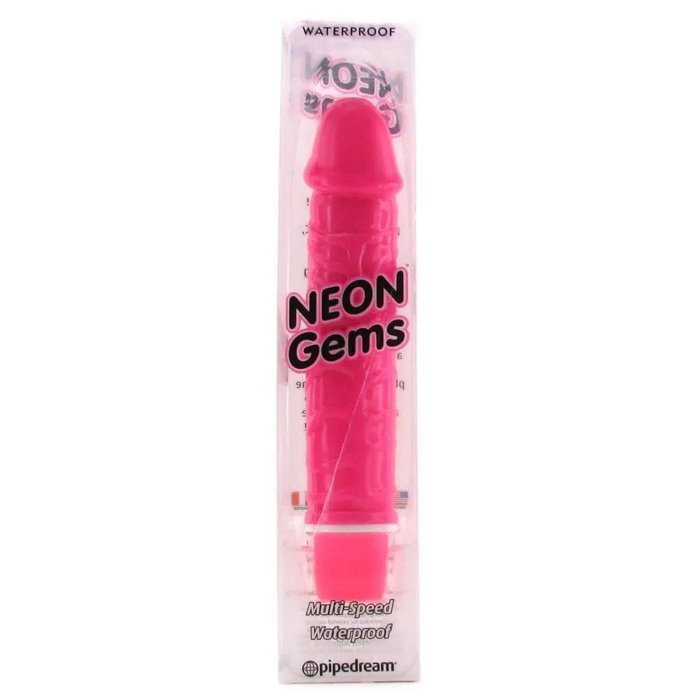 вибратор pipedream neon gems, розовый в Воронеже