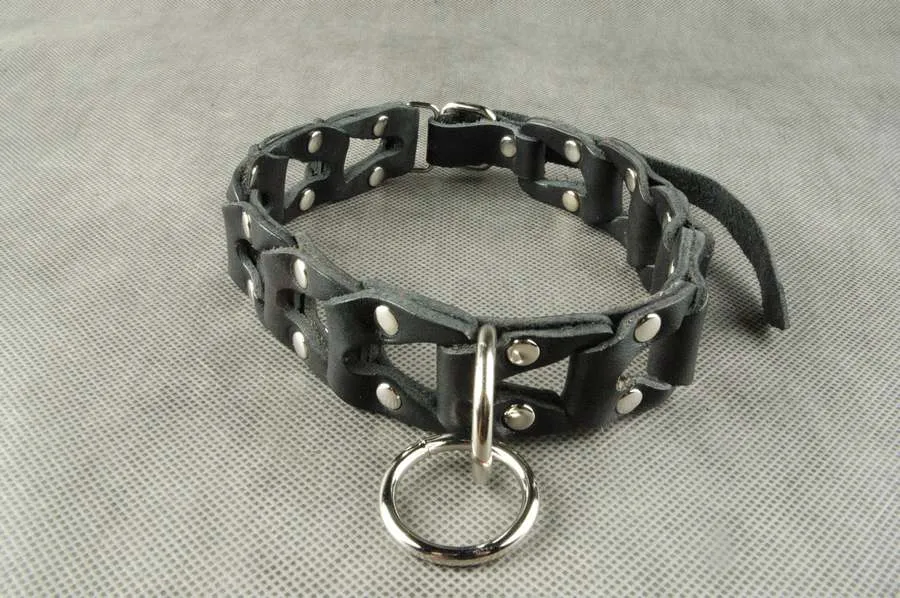 ошейник из 11 кожаных звеньев в Воронеже