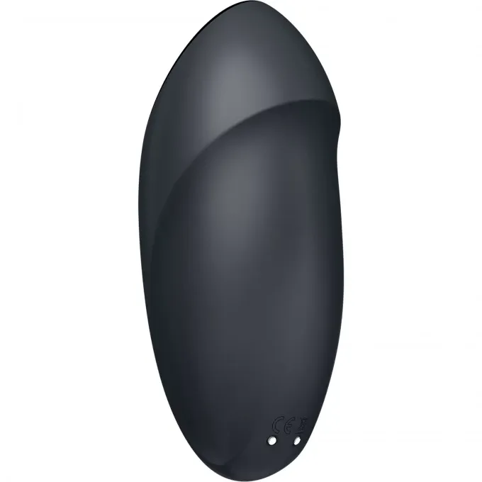 вибромассажер satisfyer tap & climax 1, силикон, серый, 11 см в Воронеже